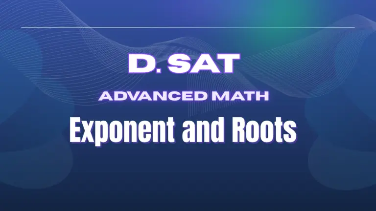 Exponent and Roots