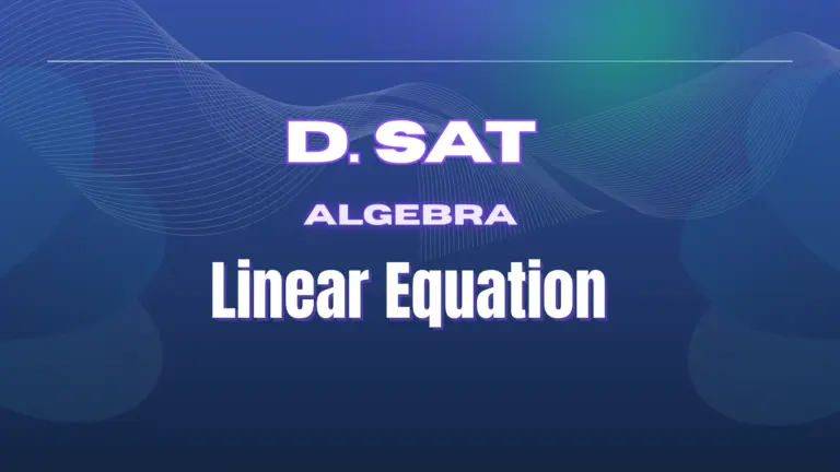 Linear Equation
