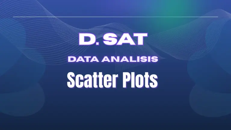 Scatter Plots