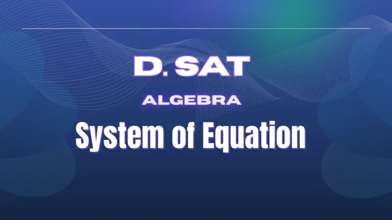 Simultaneous Equation