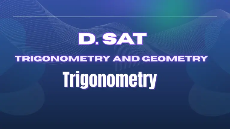 Trigonometry